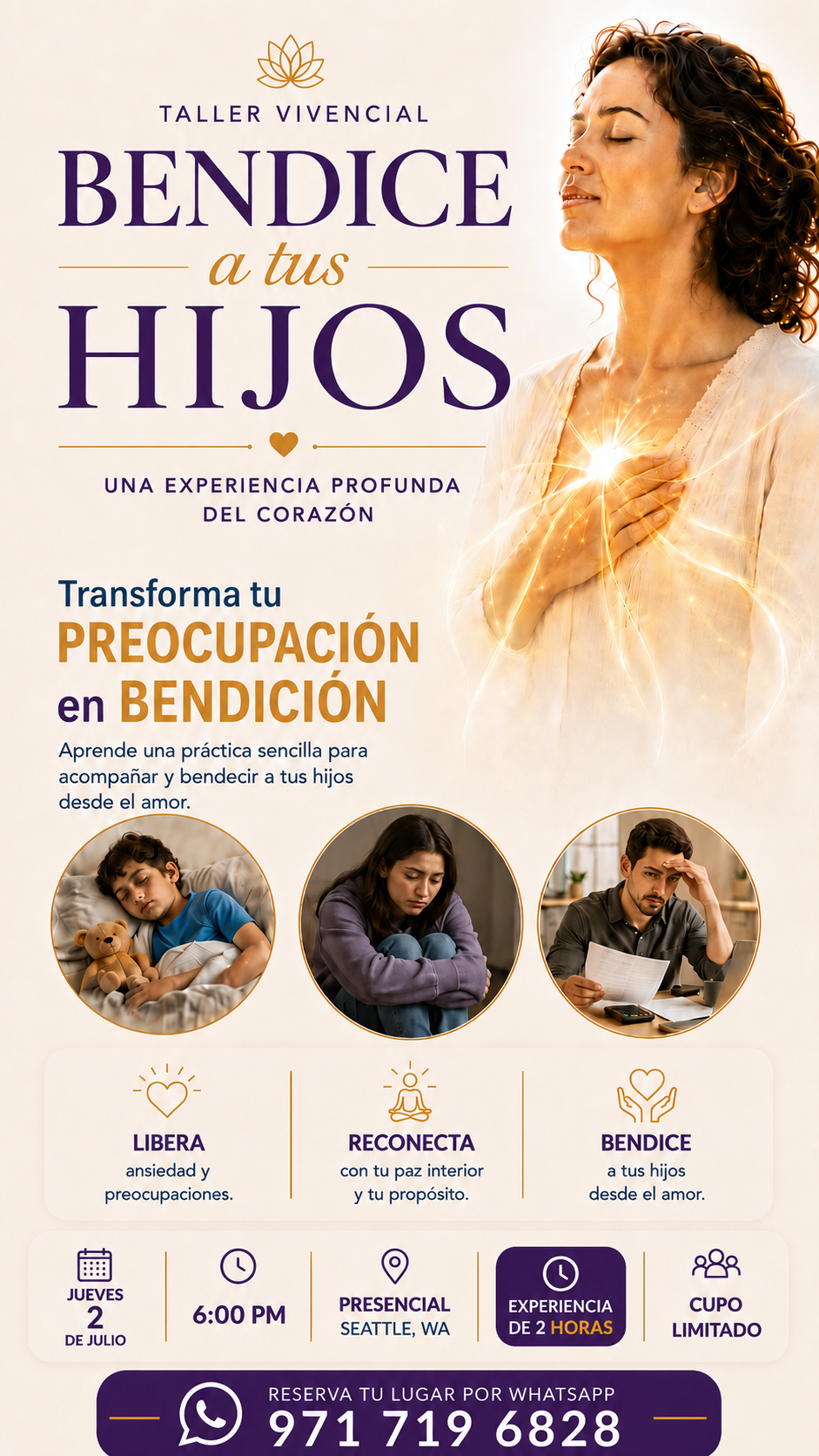 Taller Bendice a tus Hijos